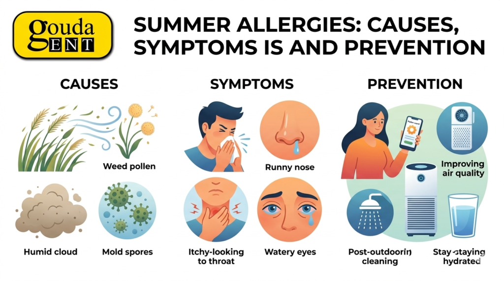 Summer Allergies by Gouda ENT
