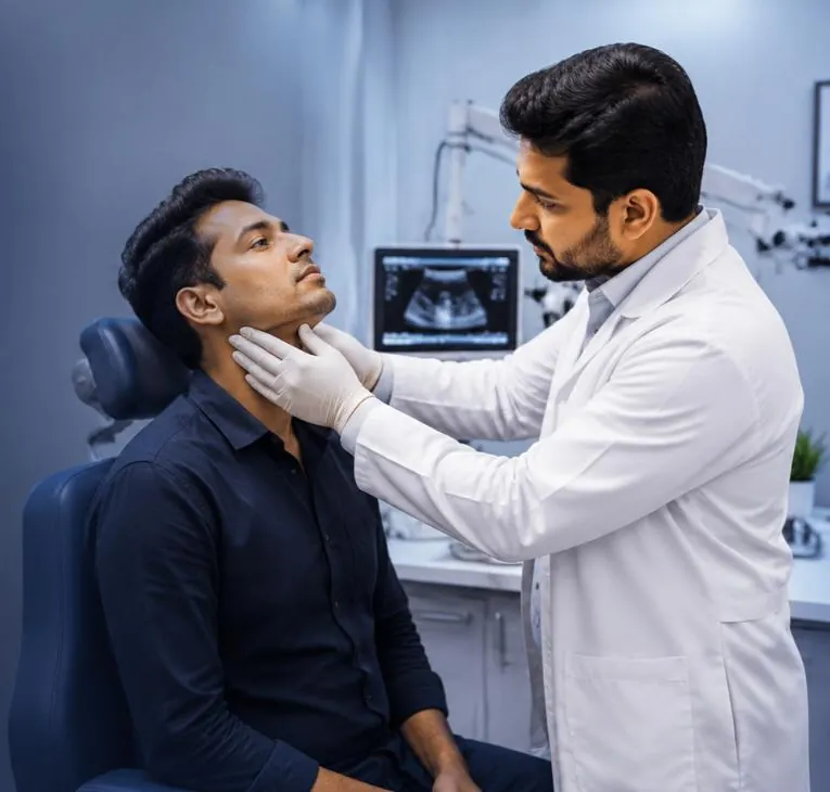 Submandibular Gland Treatment at Gouda ENT Hospital