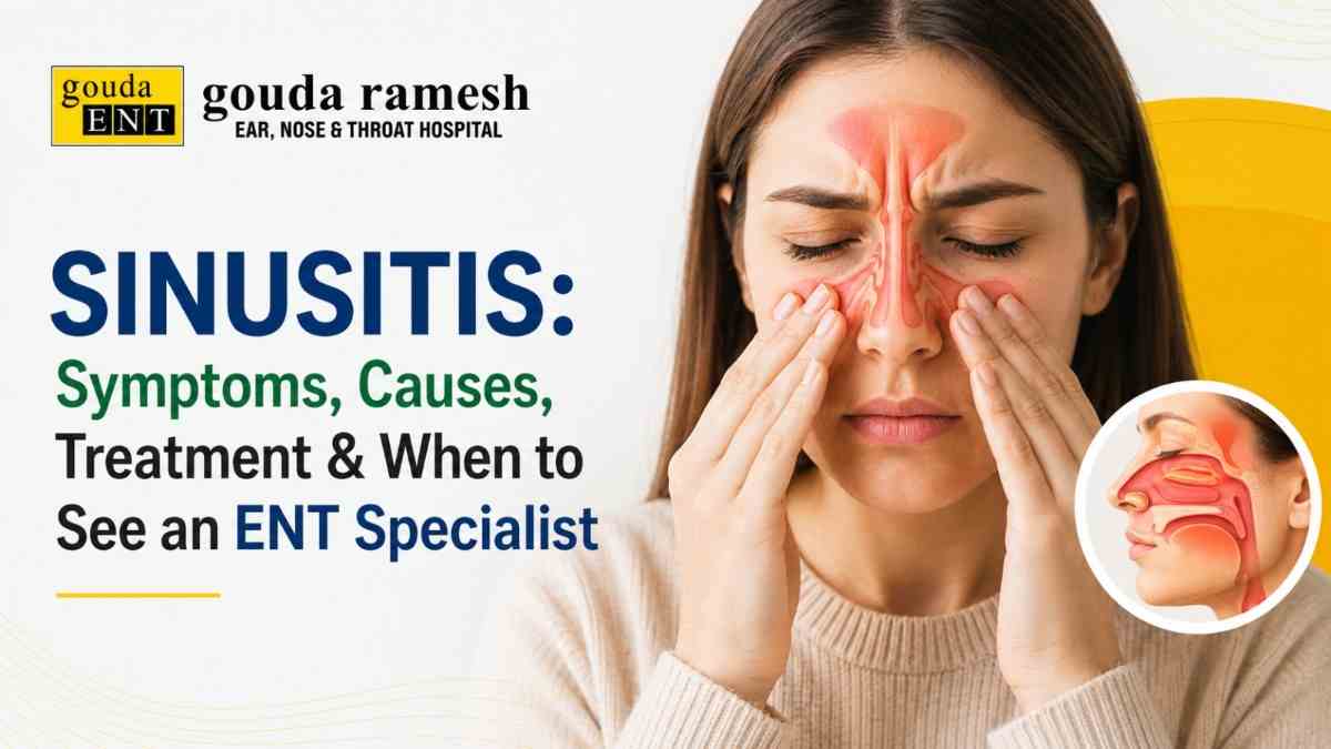 Sinusitis Symptoms, Causes & Treatment | ENT Specialist Guide